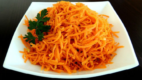 кушать морковь