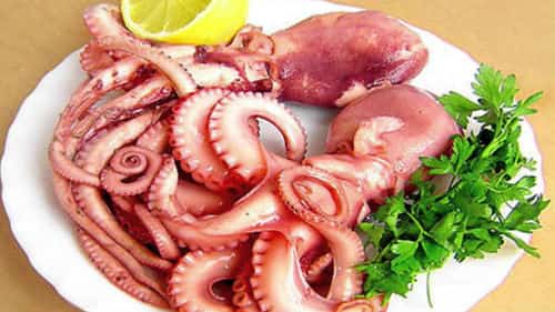 покупка морепродуктов