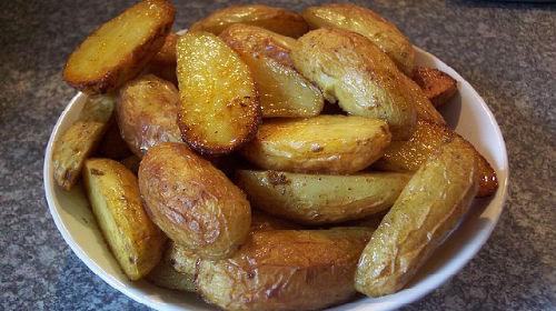 печеный картофель
