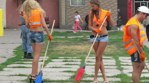 подметать улицу во сне