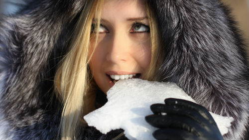 приснилось есть снег зимой