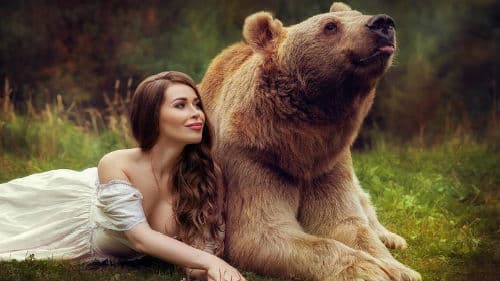 приснился мишка девушке