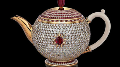 подарили заварник