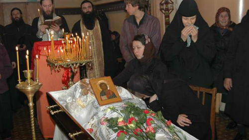 похороны родного человека