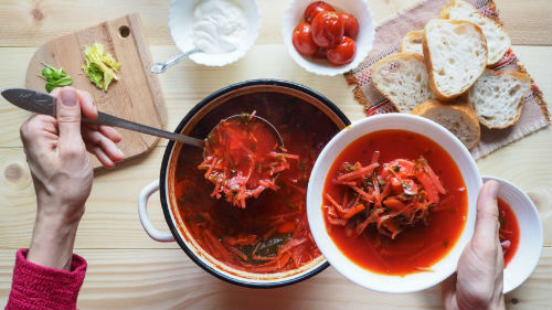 борщ своими руками