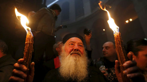 чудо благодатного огня